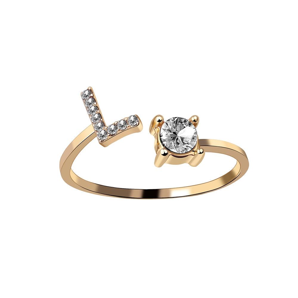 Anillo con inicial - Moroveta