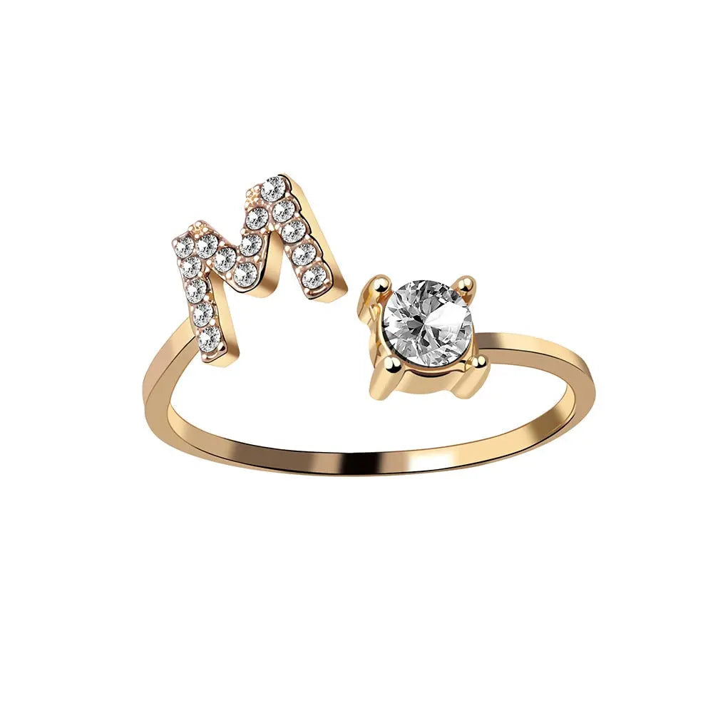 Anillo con inicial - Moroveta