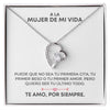 Collar Amor - A la mujer de mi vida - Moroveta