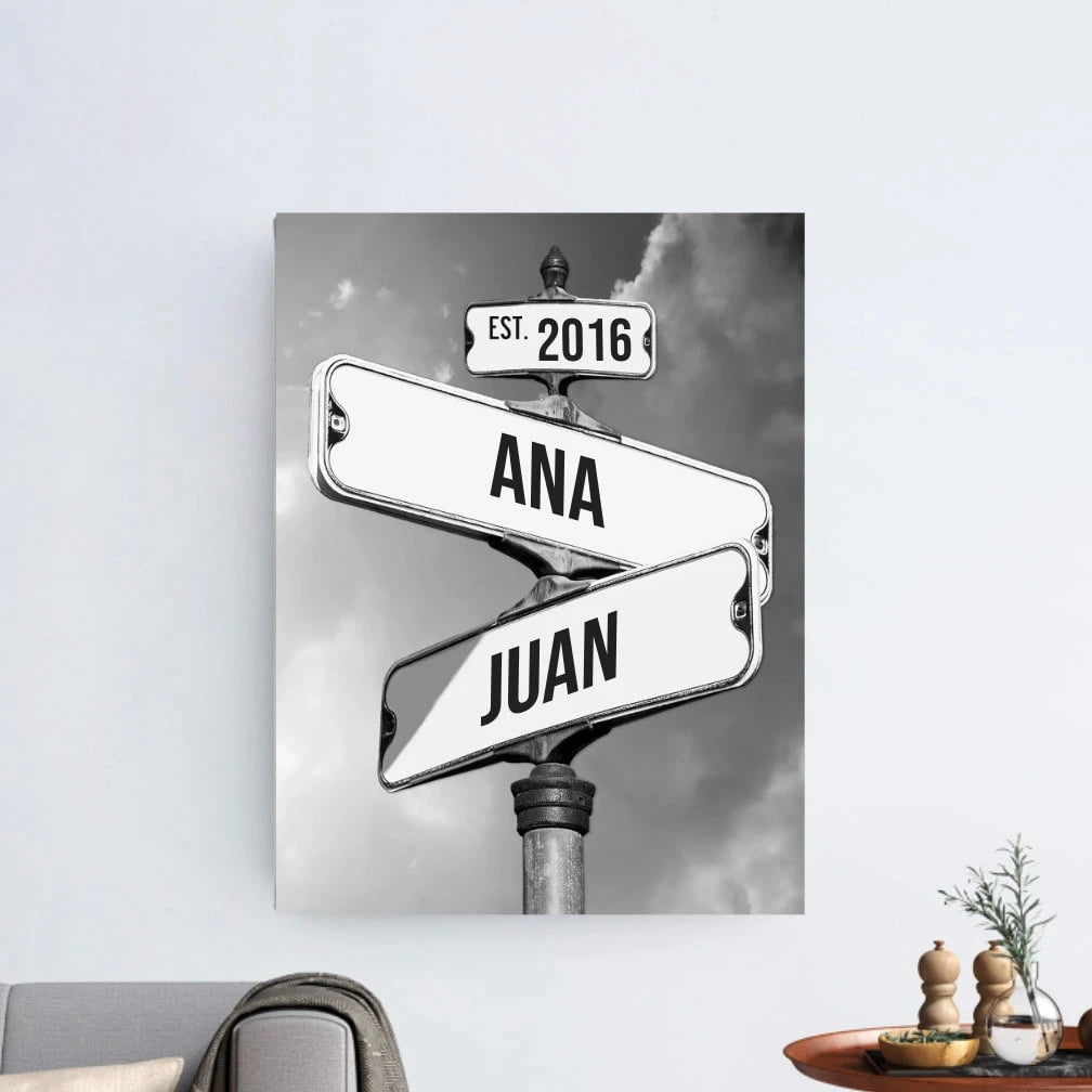 Cuadro personalizado para parejas - Moroveta