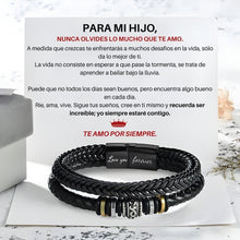 Cargar imagen en el visor de la galería, Pulsera Para mi hijo - te amo por siempre